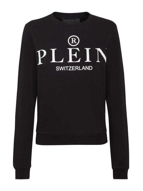 PHILIPP PLEIN PHILIPP PLEIN S dlhými rukávmi 9547 Čierna Regular Fit