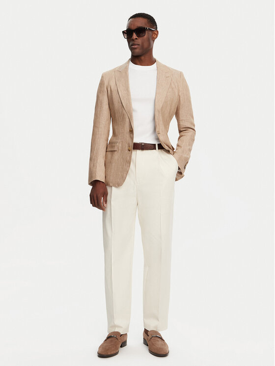 Dolce&Gabbana Dolce&Gabbana Pintsak G2NW0T FU4L0 Beež Regular Fit