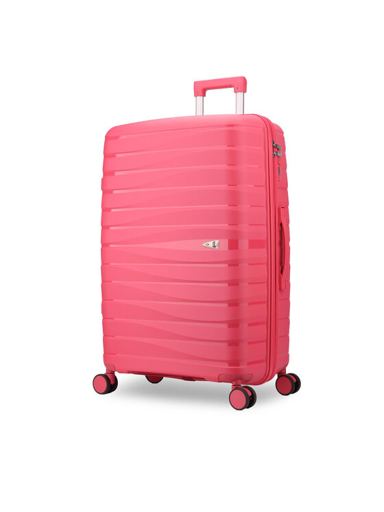 Semi Line Semi Line Valigia grande T5909-4 Rosa