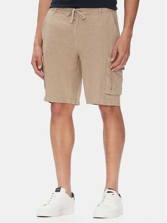 Aeronautica Militare Aeronautica Militare Σορτς υφασμάτινο 251BE254CT3508 Μπεζ Regular Fit
