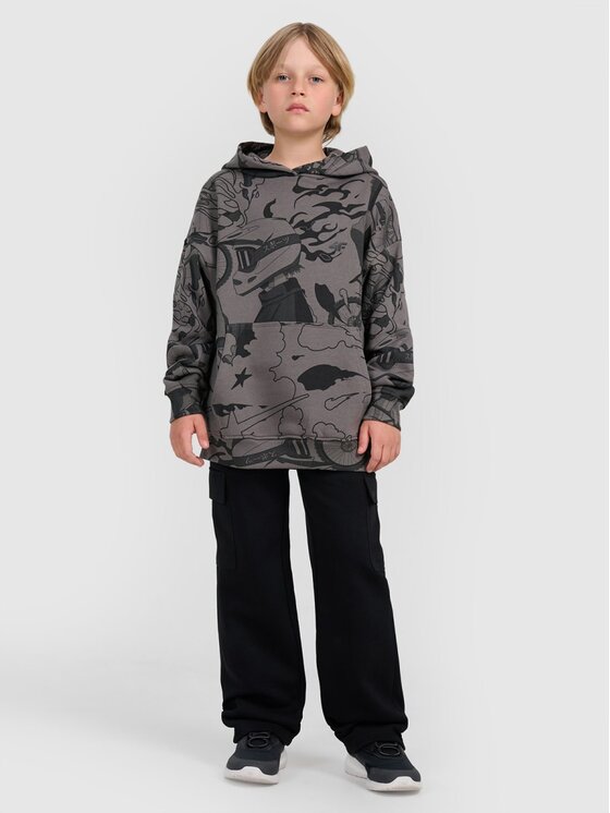 4F 4F Felpa 4FJRAW25TSWSM2343-90A Multicolore Oversize