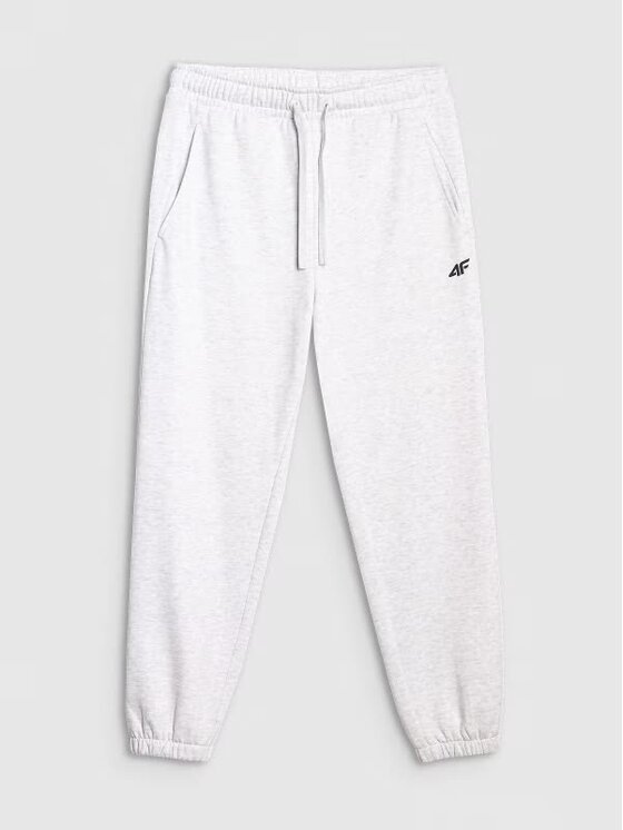 4F 4F Pantaloni da tuta 4FWMM00TTROM1140-27M Grigio Regular Fit