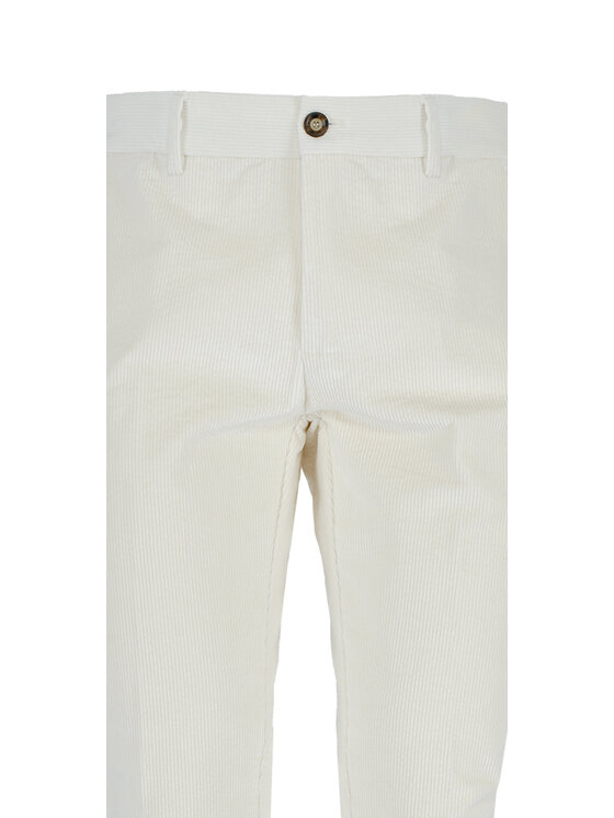 ACANFORA ACANFORA Pantaloni invernali UNAMALFI-PAN Bianco Regular Fit