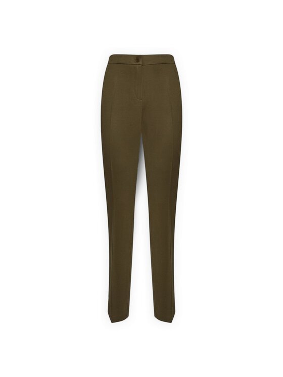 Elena Mirò Elena Mirò Spodnie materiałowe P803P000578N035 Zielony Slim Fit
