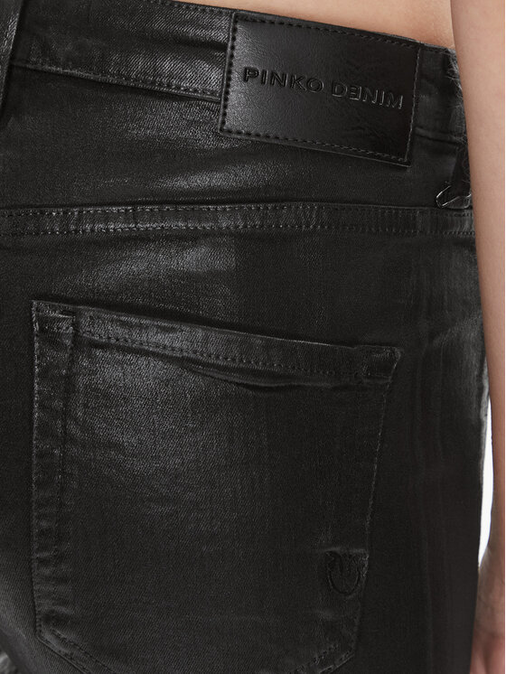 PINKO PINKO Jeans hlače Flora 100561 A142 Črna Wide Leg