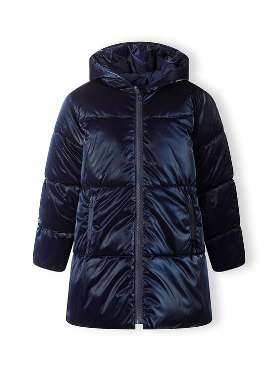 minoti minoti Kurtka zimowa 32COAT193 Granatowy Longline Fit