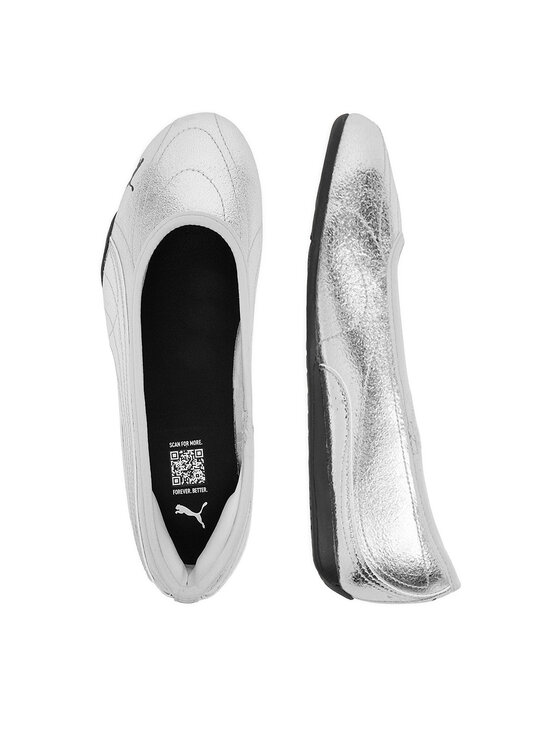 Puma Puma Balerinke C-CATCH SOLEIL BALLERINA METALLIC WHISPER 40584301 Srebrna