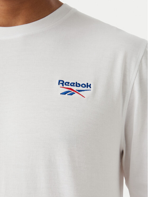 Reebok Reebok S dlhými rukávmi Feliks RK25738CCM Biela Regular Fit