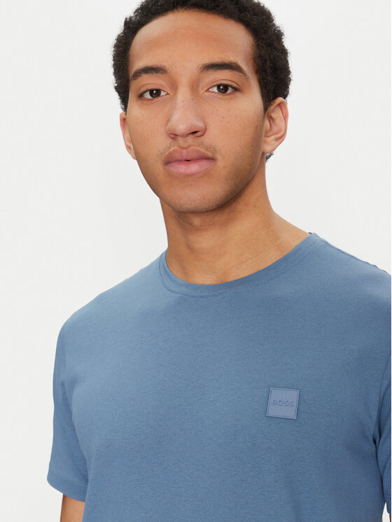 BOSS BOSS Tricou Tales 50508584 Albastru Relaxed Fit