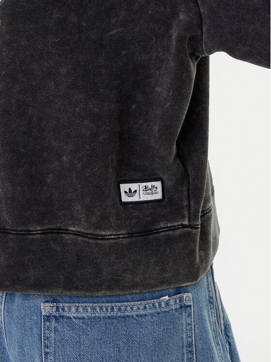adidas adidas Суитшърт 20th Century Fox Disney JX1276 Черен Oversize