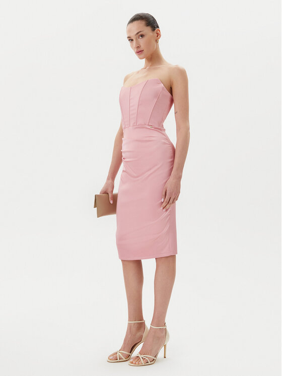 Rinascimento Rinascimento Coctailkleid CFC0123676003 Rosa Regular Fit