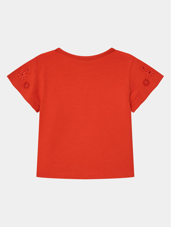 United Colors Of Benetton United Colors Of Benetton Majica 3P4ZC10I4 Rdeča Slim Fit