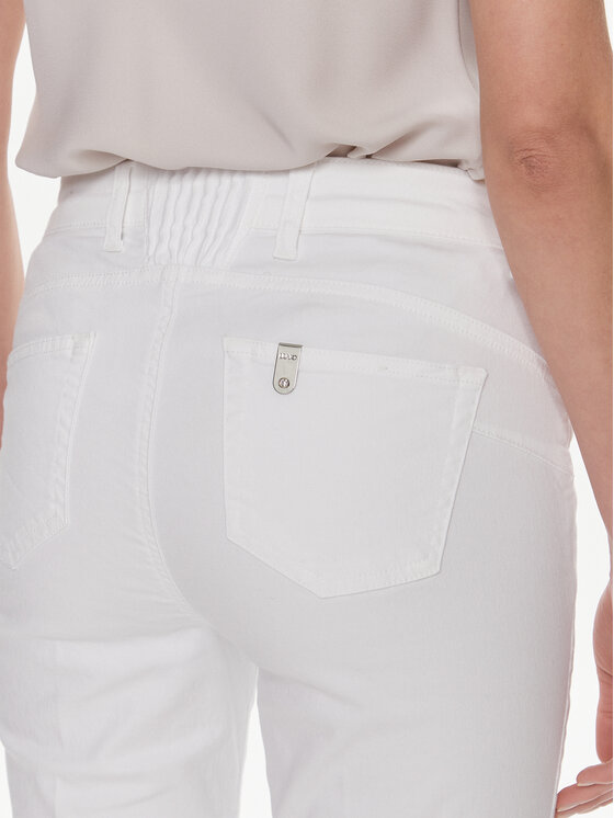 Liu Jo Liu Jo Traperice UA4072 TS047 Bijela Bootcut Fit