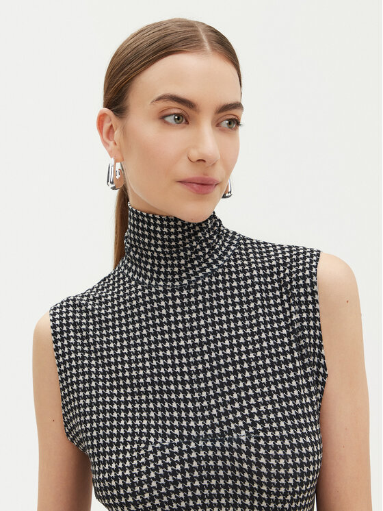 NORMA KAMALI NORMA KAMALI Každodenné šaty KK3243PLA63665 Sivá Slim Fit