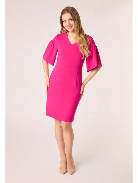 QUIOSQUE QUIOSQUE Každodenní šaty QUIOSQUE 4UC024501 Růžová Regular Fit