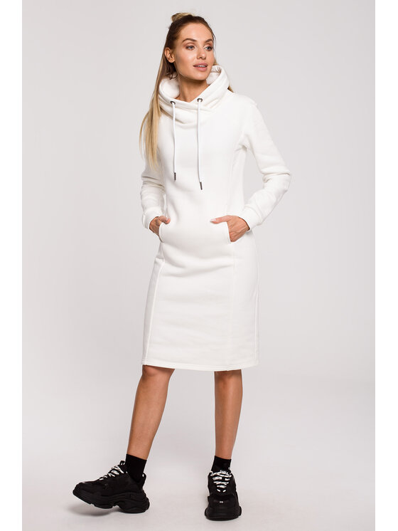 Made of Emotion Made of Emotion Vestito da giorno M619 Bianco