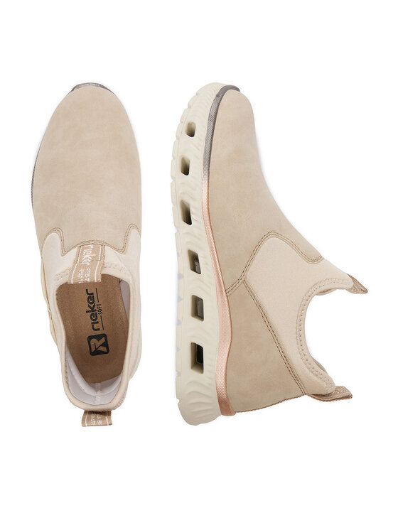 Rieker Rieker Pantofi M6053-62 Bej