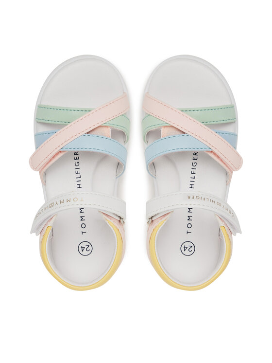 Tommy Hilfiger Tommy Hilfiger Sandały T1A2-33772-0326Y S Kolorowy