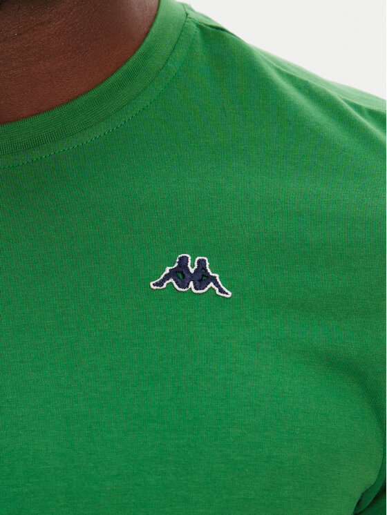 Robe di Kappa Robe di Kappa T-Shirt Luc 611187W Zielony Regular Fit