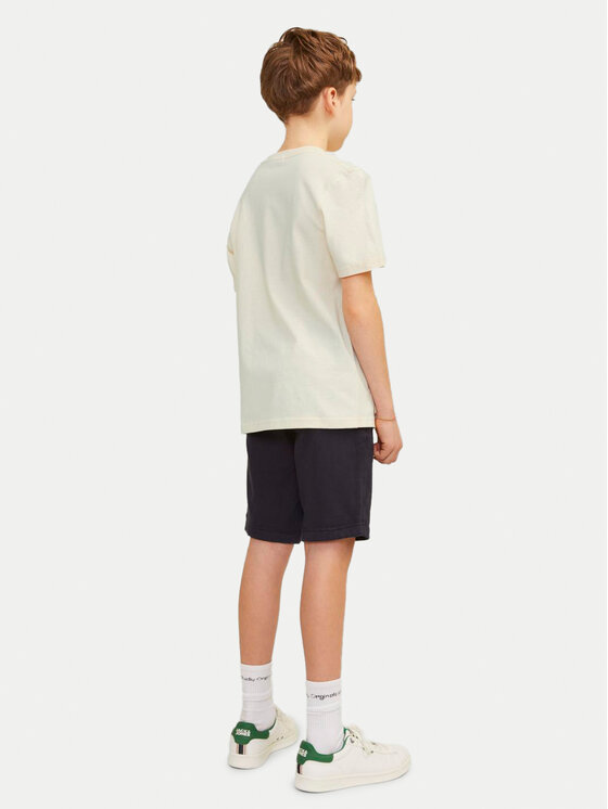Jack&Jones Junior Jack&Jones Junior T-krekls Joraruba 12257133 Écru Standard Fit