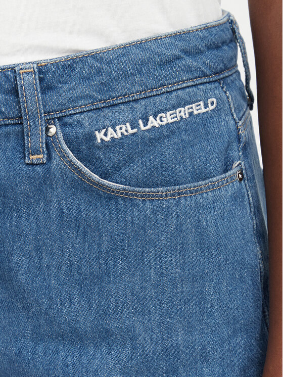 Karl Lagerfeld Jeans Karl Lagerfeld Jeans Teksad B3W10046 Sinine Wide Leg