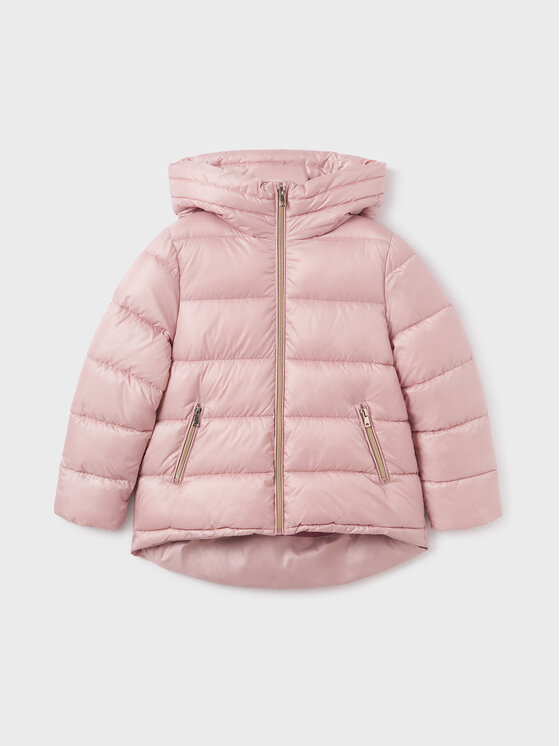 Mayoral Mayoral Зимно яке 7.412 Розов Regular Fit