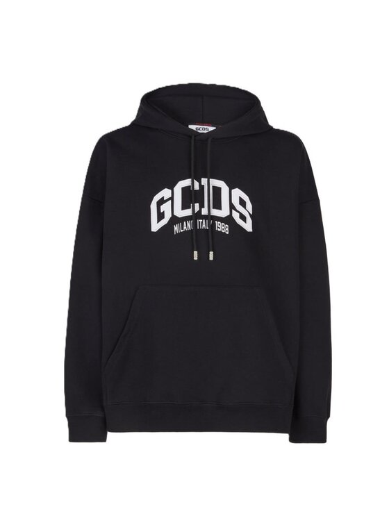 GCDS GCDS Felpa a2om1901jb4-99 Nero Regular Fit
