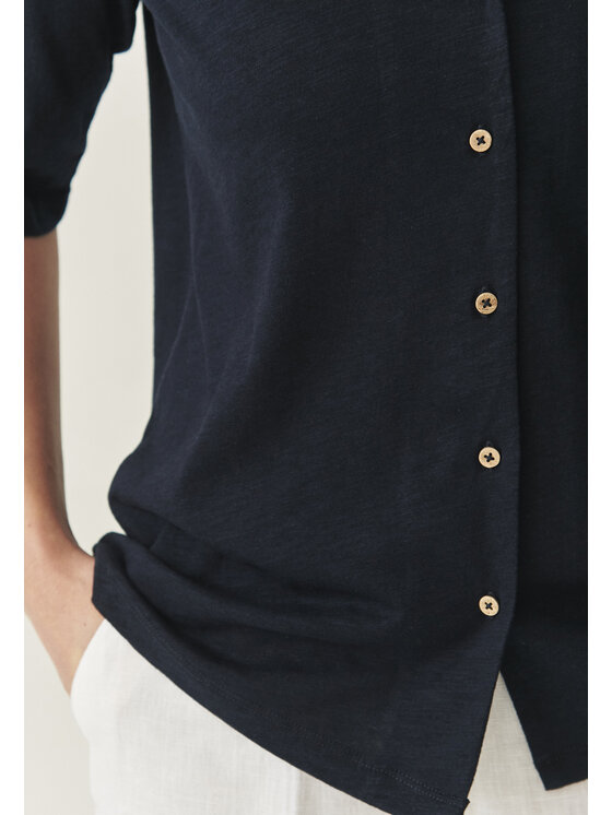 TATUUM TATUUM Koszula TETINI Granatowy Classic Fit