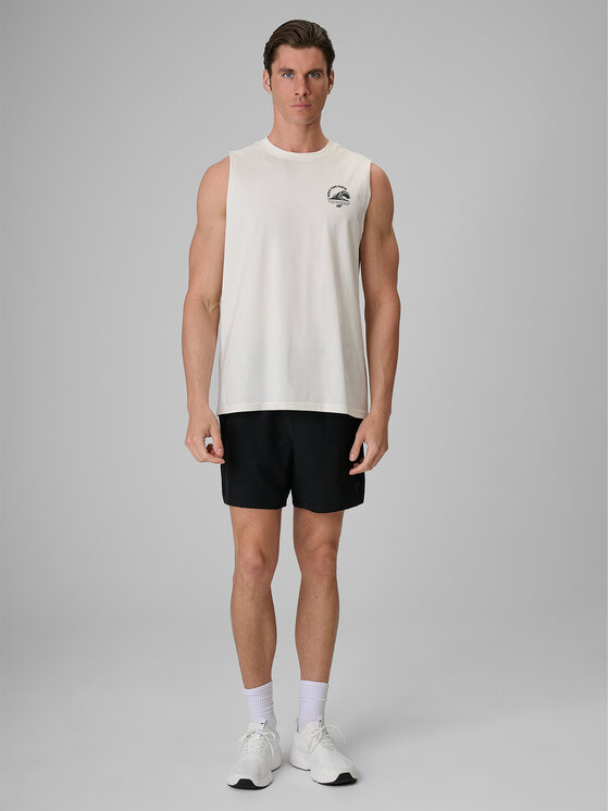 4F 4F Tank top CATCH THE WAVE Biały Standard Fit