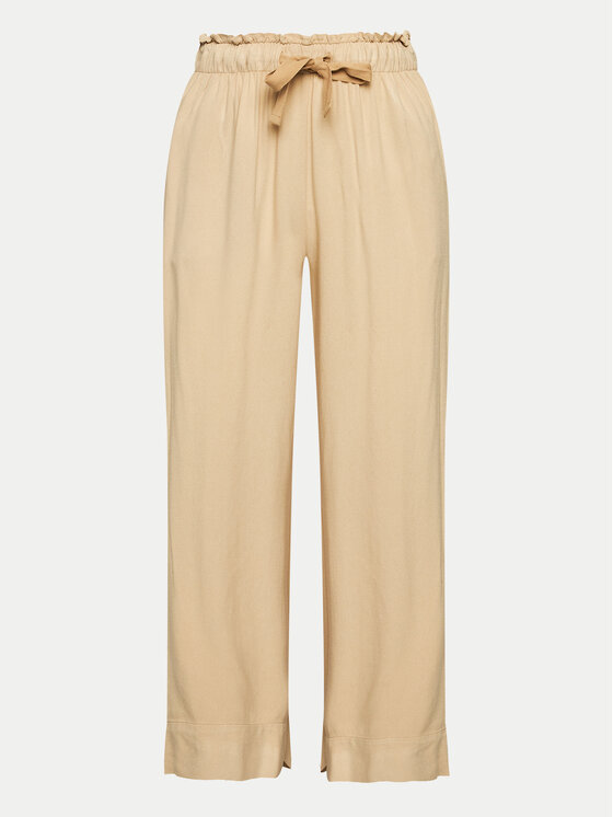 Deha Deha Stoffhose A00635 Beige Regular Fit