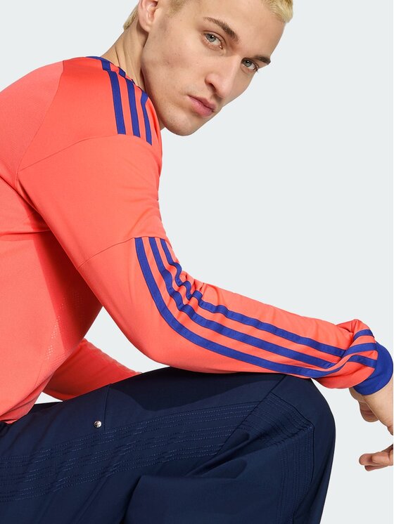 adidas adidas Koszulka techniczna 161528 Pomarańczowy Slim Fit