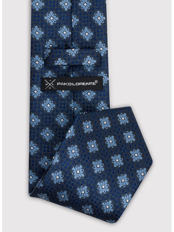 Pako Lorente Pako Lorente Krawat P24WF-KX-018 Granatowy
