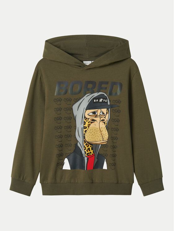 NAME IT NAME IT Sweatshirt 13238528 Khakifarben Standard Fit