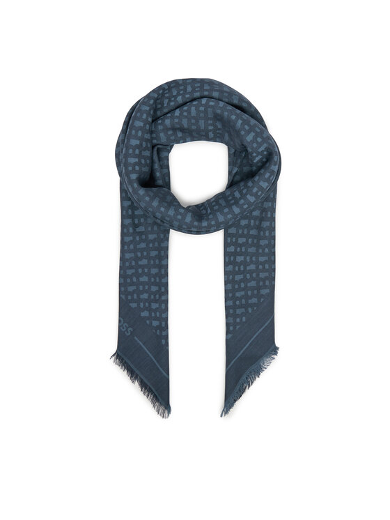 Eșarfă BOSS Ledonia 50517733 Bleumarin