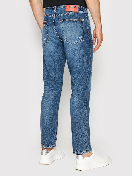 HUGO Hugo Traperice 50466700 Plava Regular Fit