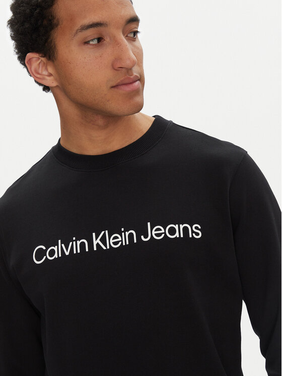 Calvin Klein Jeans Calvin Klein Jeans Bluza J30J322549 Czarny Regular Fit