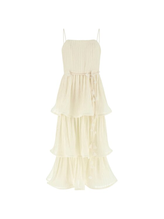 Guess Guess Vsakodnevna obleka 181309 Bela Classic Fit