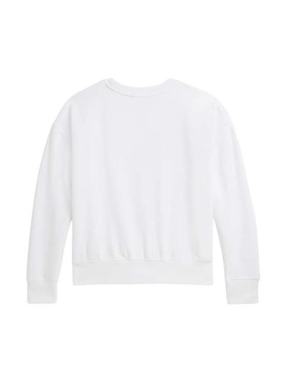 Polo Ralph Lauren Polo Ralph Lauren Mikina 313A96116003 Biela Relaxed Fit