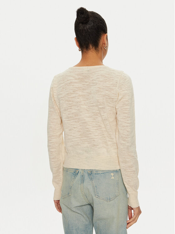 PINKO PINKO Ζακέτα Mask 103551 A1WR Μπεζ Regular Fit