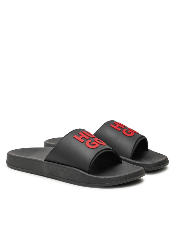 HUGO Hugo Papucs Nil Slid mdtpu N 50497864 Fekete