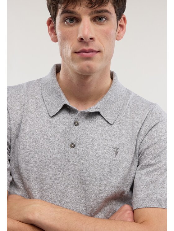 Trussardi Trussardi T-shirt M0728000080N013 Grigio Regular Fit