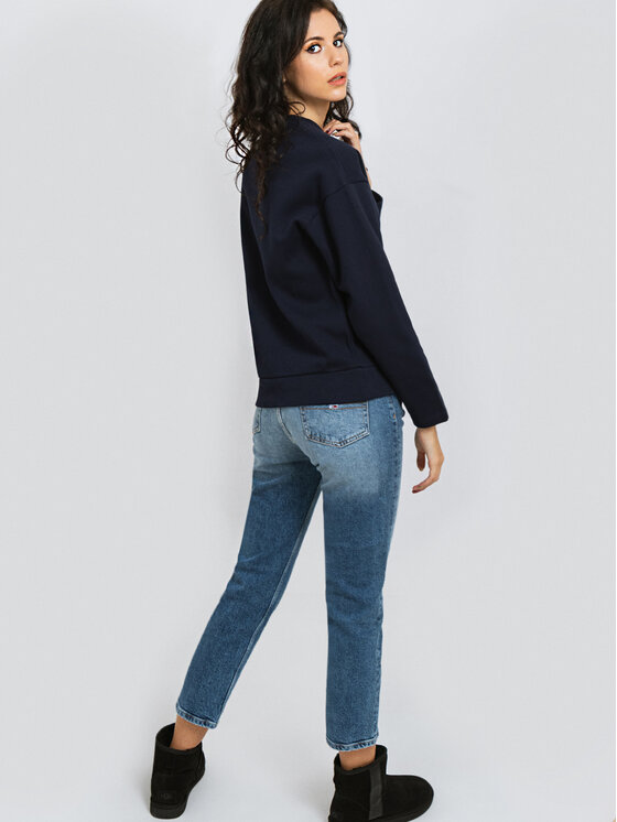 Lacoste Lacoste Bluza SF2612-166 R. 42 Granatowy Regular Fit
