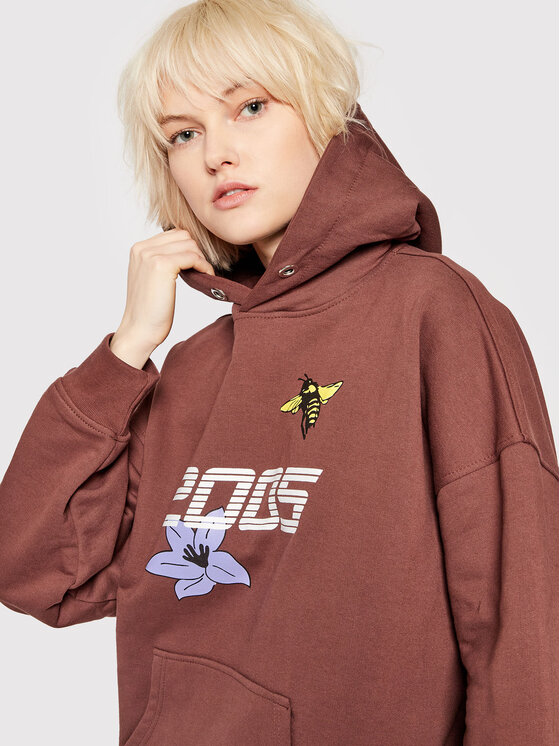 2005 2005 Світшот Unisex Garden Коричневий Regular Fit