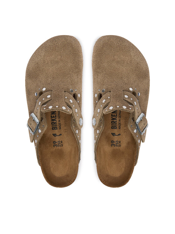 Birkenstock Birkenstock Nazouváky Boston Rivet 1030418 Béžová