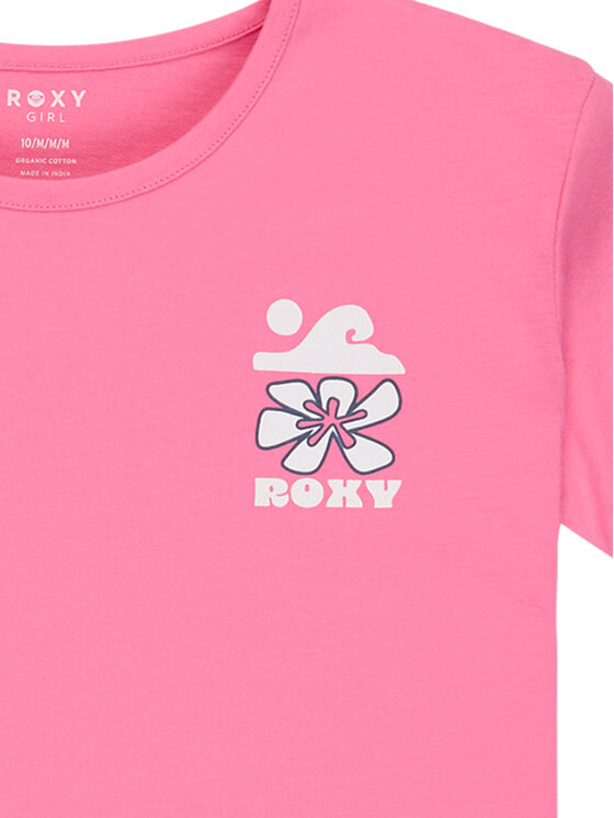 Roxy Roxy Тишърт Lily ERGZT04139 Розов Regular Fit