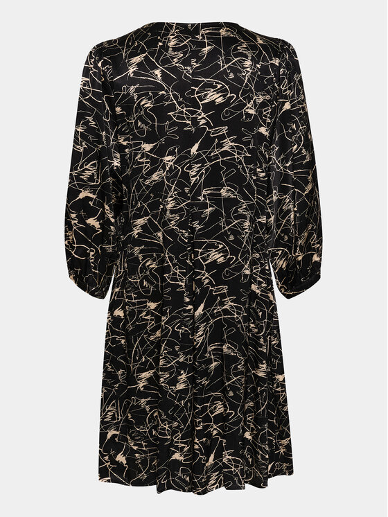 Karen by Simonsen Karen by Simonsen Sukienka codzienna Marbella 10104894 Czarny Regular Fit
