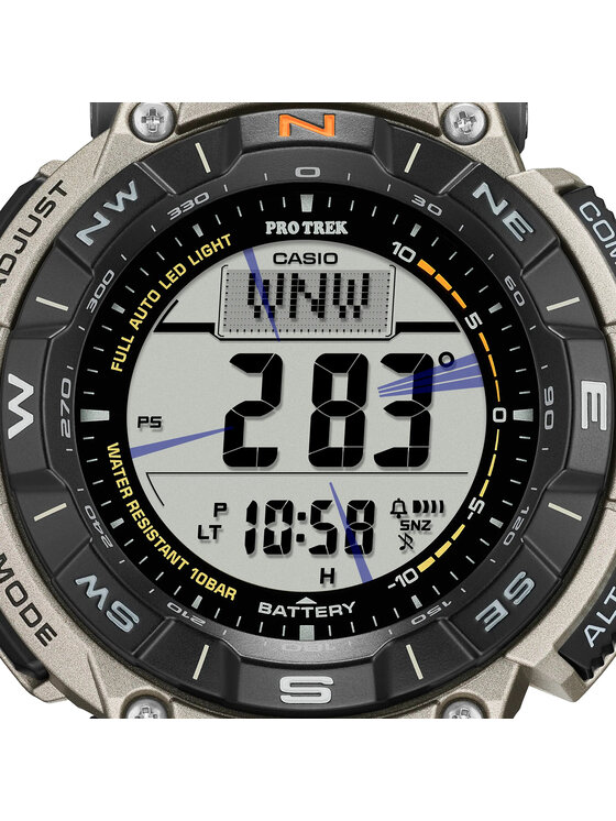 Casio Casio Zegarek PRG-340T-7ER Szary