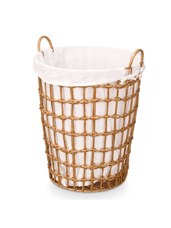 MIAhome MIAhome Kosz na pranie 59x46x43 cm CORNIX natural Szary