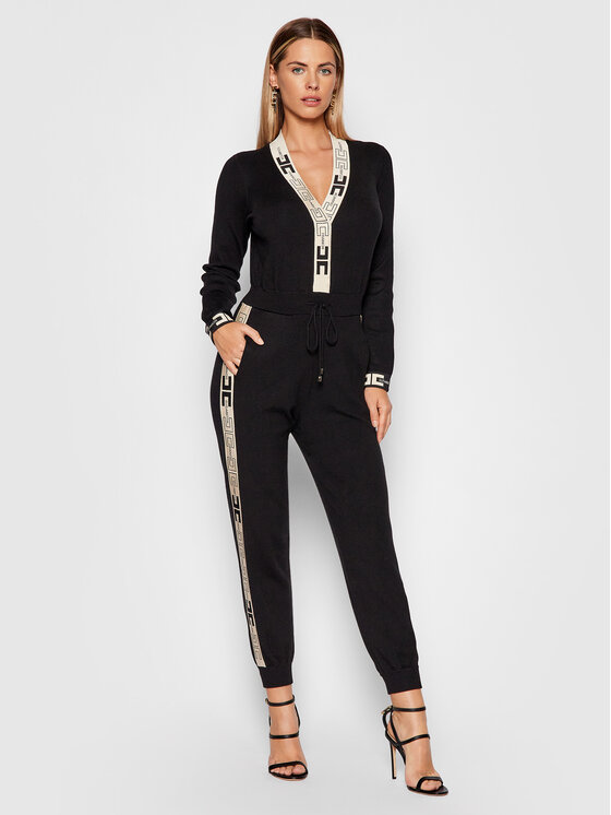 Jumpsuit KT-13S-16E2-V430 Nero Slim Fit