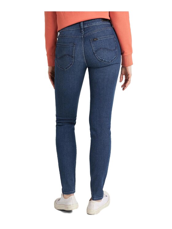 Lee Lee Jeansy L526SLJD Granatowy Skinny Fit